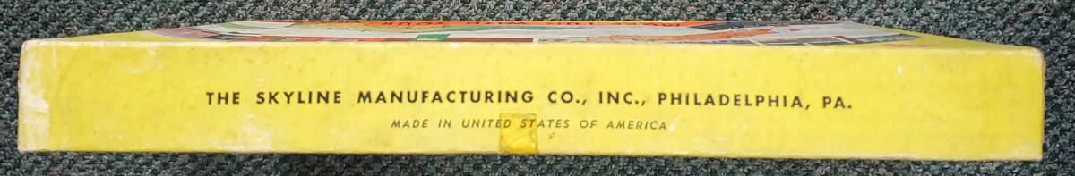 skyline-freight-station-ho-train-fold-away-construction-set-3 1950's Sklyline No. 230 Freight Station HO Train Fold Away Construction Set in Box 3