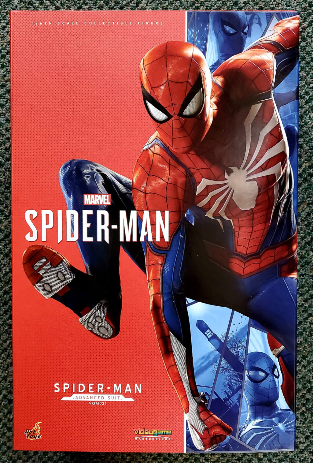 Hot Toys Spider-Man Advanced Suit 1:6 Scale Figure 1