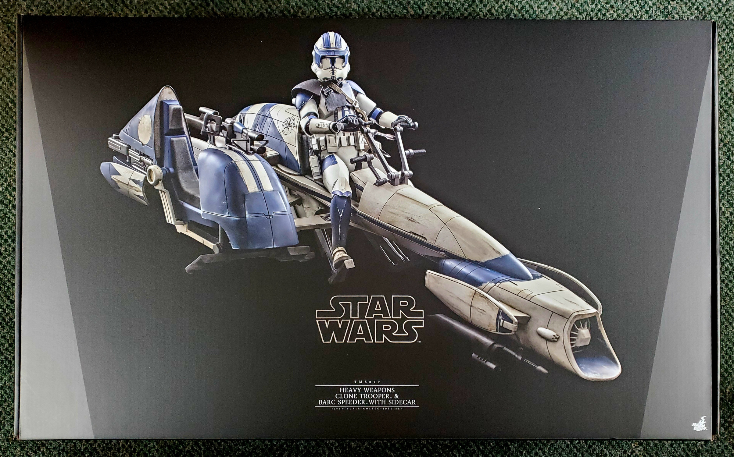 hot-toys-star-wars-the-clone-wars-heavy-weapons-clone-trooper-on-barc-speeder-with-sidecar-1 Hot Toys Star Wars The Clone Wars Heavy Weapons Clone Stooper on BARC Speeder with Sidecar 1:6 Scale Figure 1