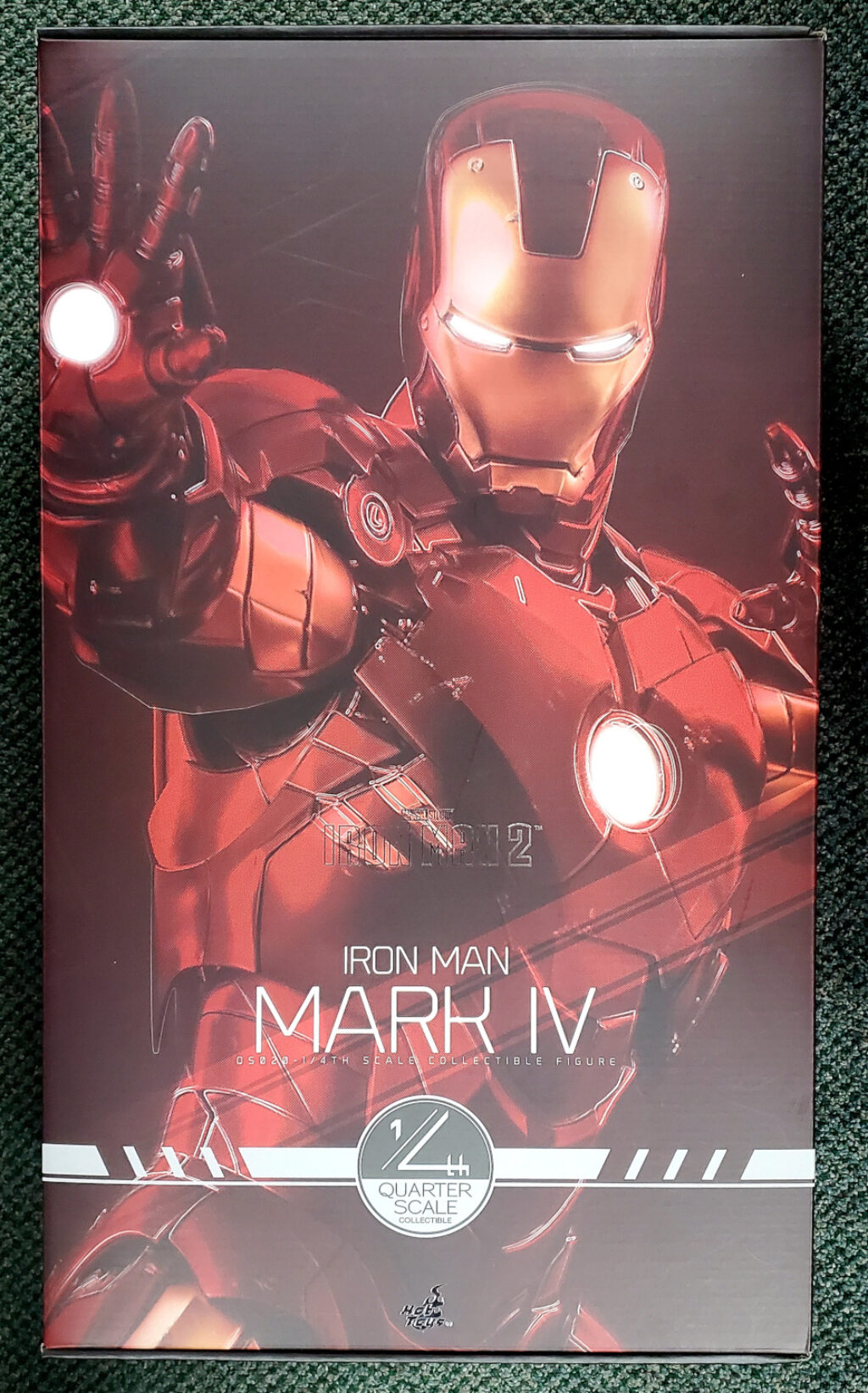 Hot Toys Iron Man 2 Mark IV 1:4 Scale Figure 1