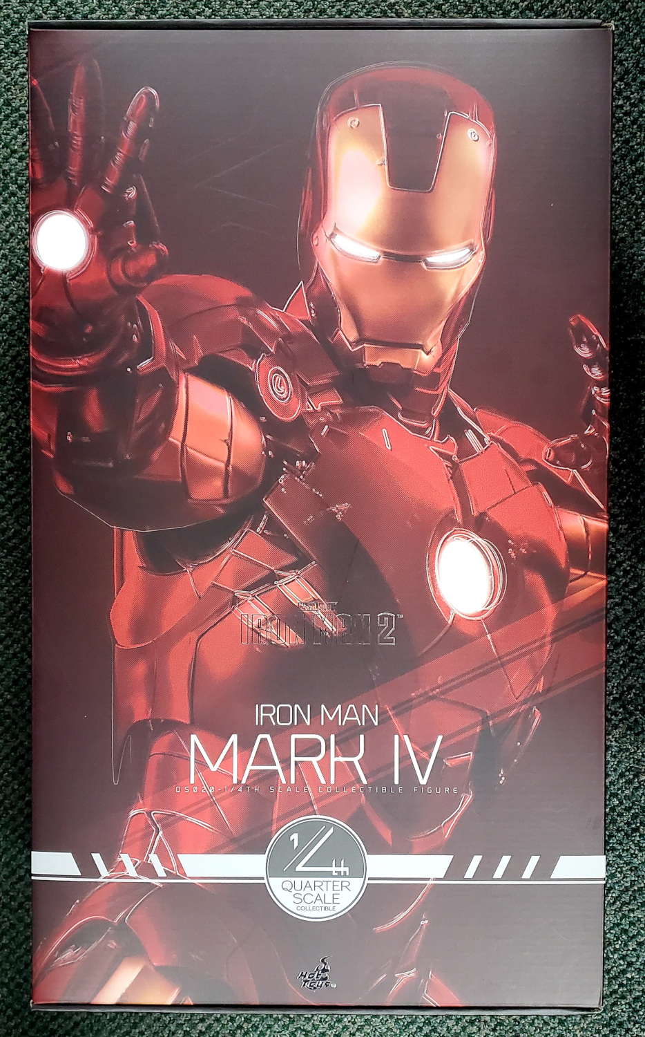 Hot Toys Iron Man 2 Mark IV 1:4 Scale Figure 1
