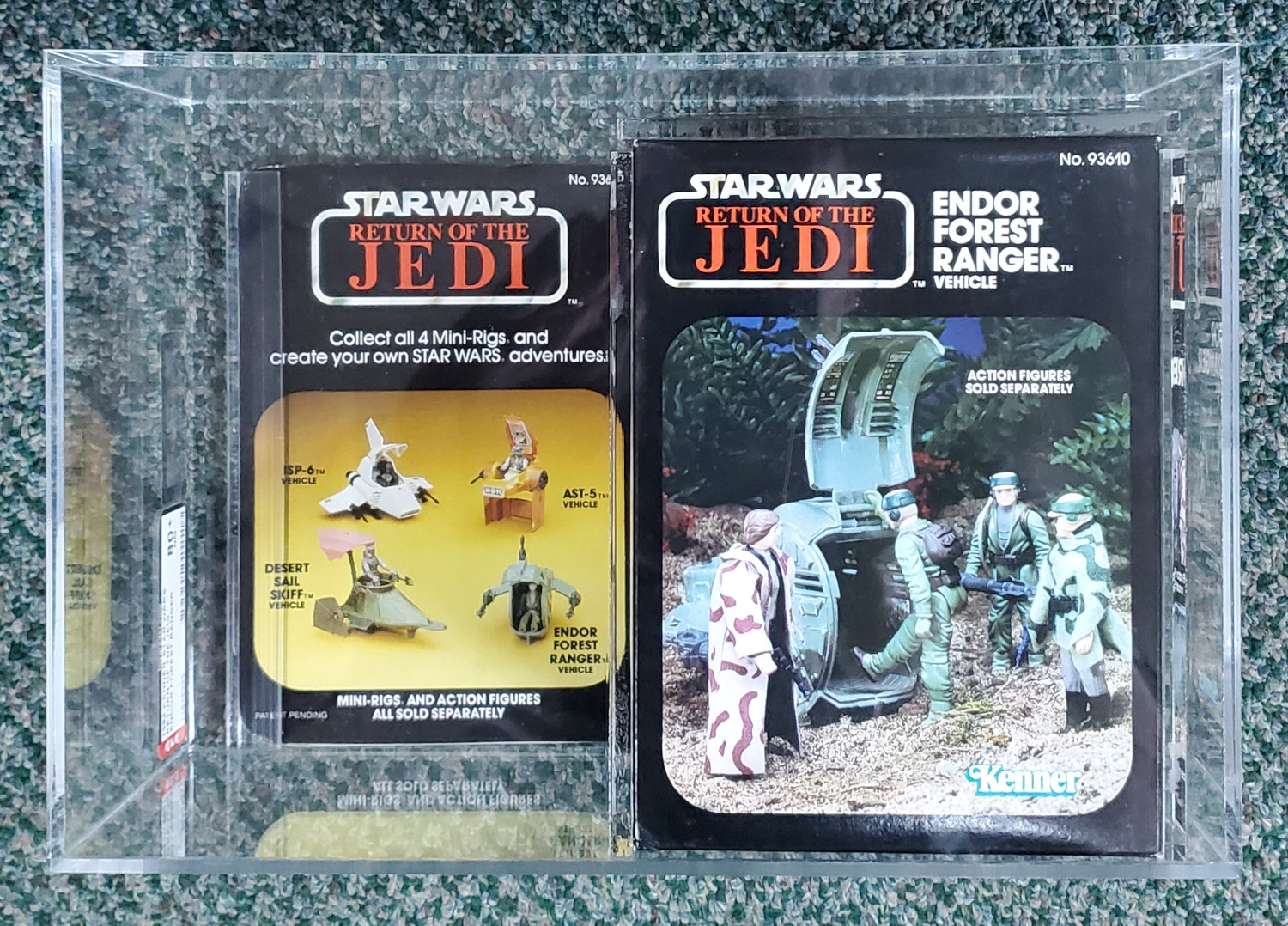MIB 1983 AFA-Graded 80+ NM Kenner Star Wars Return of the Endor Forest Ranger 1