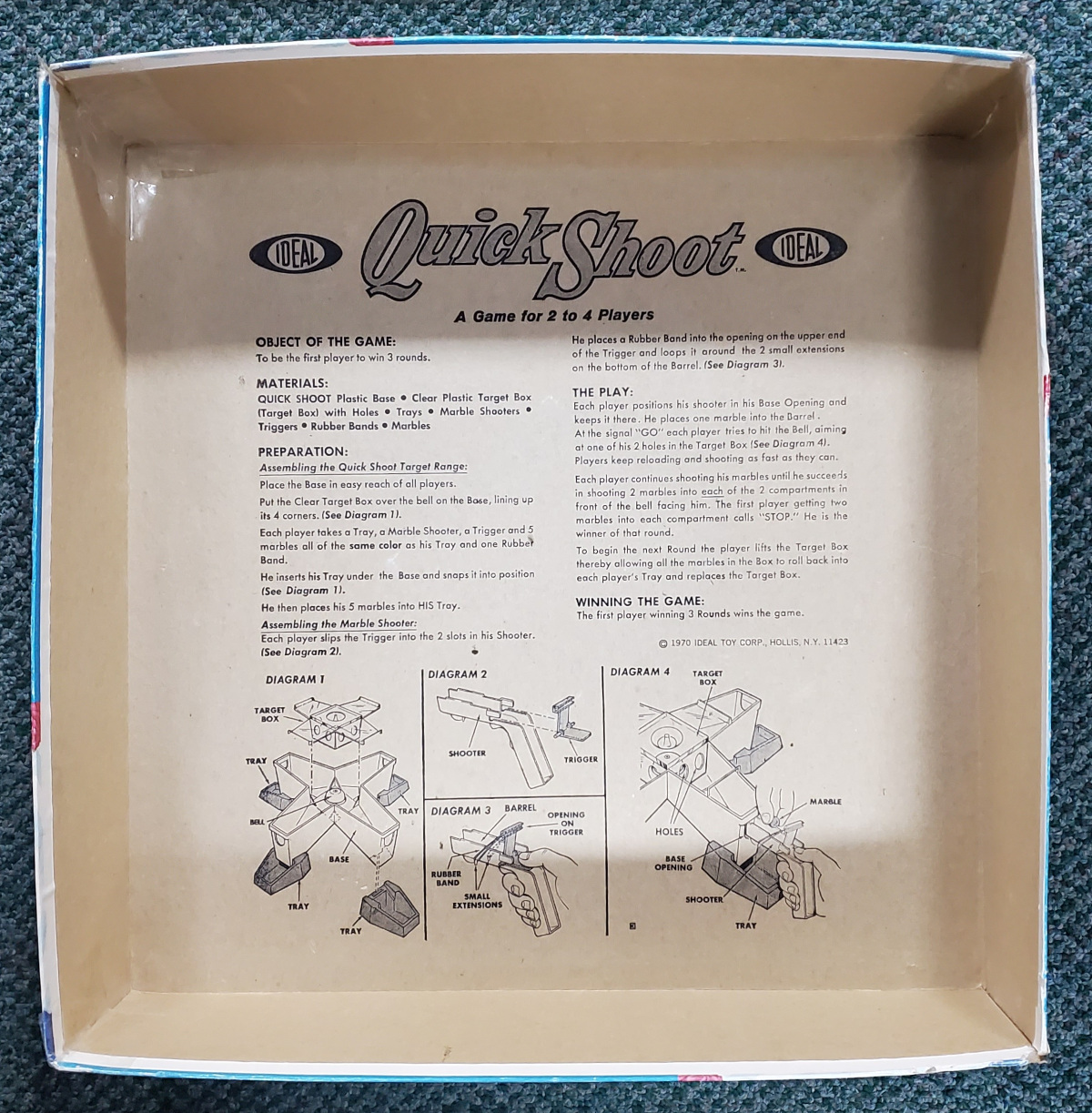 ideal-quick-shoot-game-2 1970 Quick Shoot Game by Ideal 2