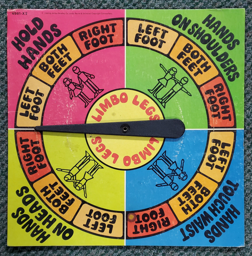 milton-bradley-limbo-legs-game-4 1969 Limbo Legs Game by Milton Bradley 4