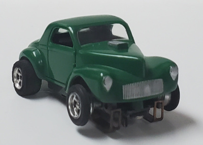 1968 Aurora ThunderJet 500 Green '41 Willys Gasser: Track Tested 1