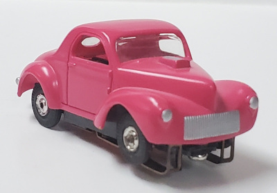 1968 Aurora ThunderJet 500 Pink'41 Willys Gasser: Track Tested 1