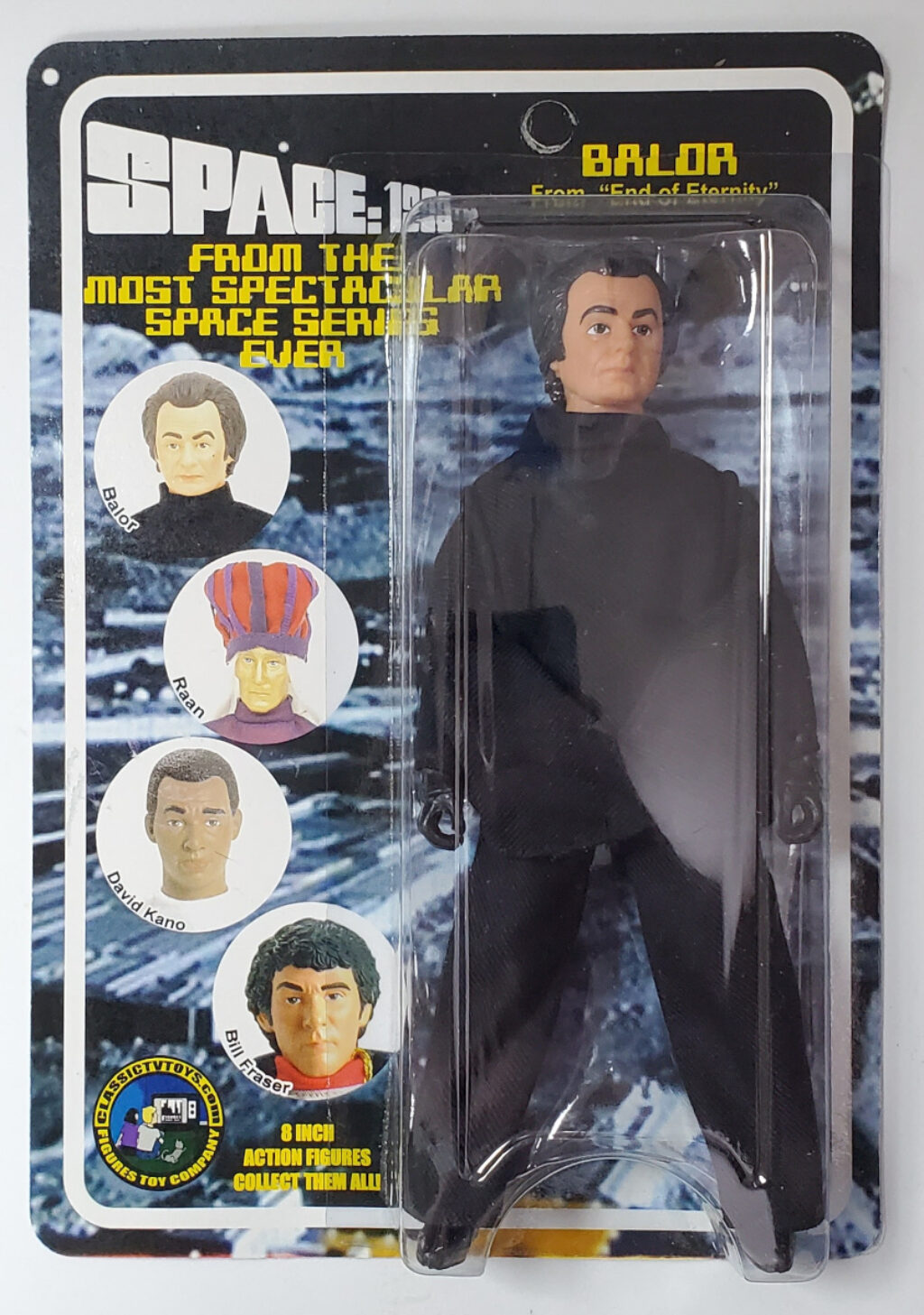 MOC Figures Toy Company Space: 1999 Balor Series 5 Action Figure on Sealed Unpunched Card 1