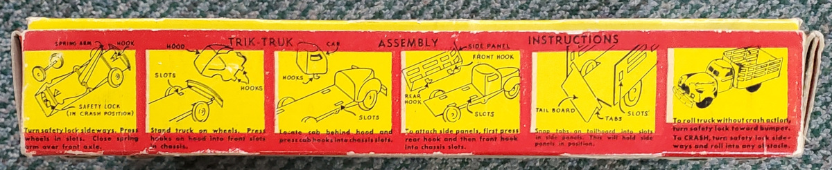 mercury-indiustrial-corporation-trik-truk-crasher-4 1947 Mercury Industrial Corporation Trik Truk Pressed Steel Crash Truck in the Box 4