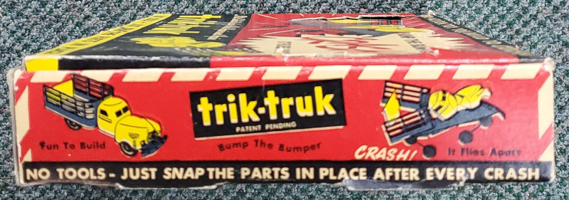 mercury-indiustrial-corporation-trik-truk-crasher-5 1947 Mercury Industrial Corporation Trik Truk Pressed Steel Crash Truck in the Box 5