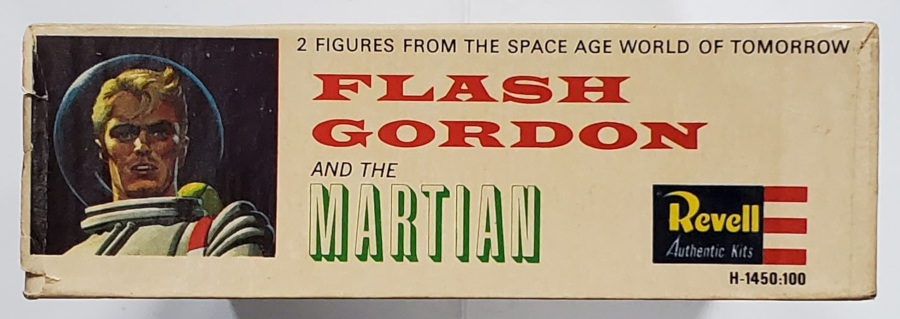 revell-flash-gordon-and-the-martian-model-kit-4 1965 Revell Flash Gordon and the Martian Model Kit in the Box 4
