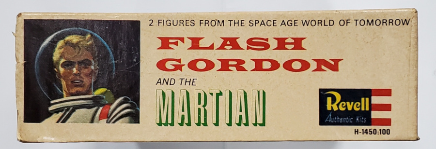 revell-flash-gordon-and-the-martian-model-kit-5 1965 Revell Flash Gordon and the Martian Model Kit in the Box 5
