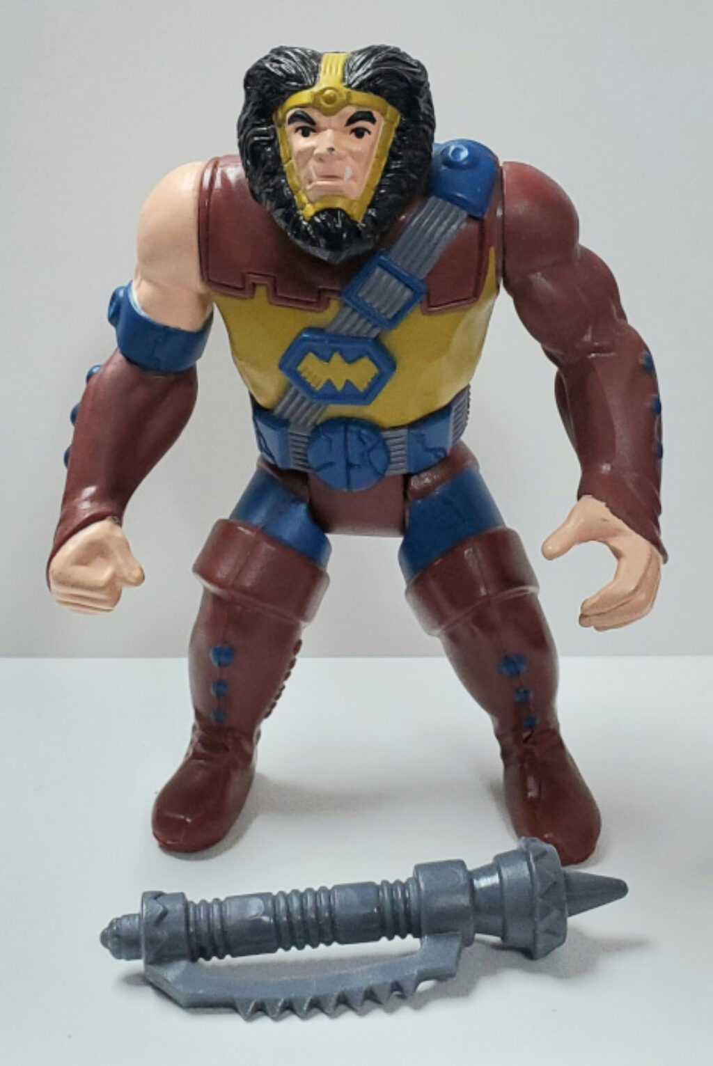 Vintage Kenner DC Super Powers Kalibak Figure with Club 1