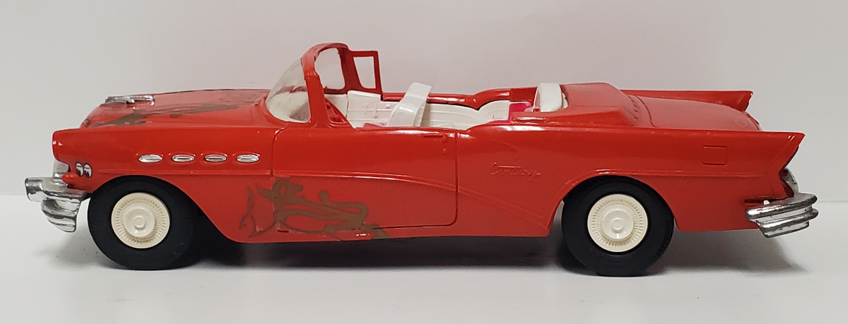 amt-1956-red-buick-century-convertible-friction-motor-dealer-promo-4 AMT 1956 Red Buick Century Convertible Friction Motor Dealer Promo Car 4