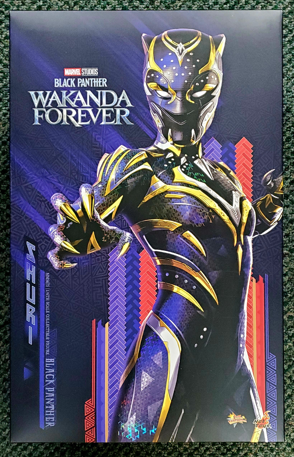 Hot Toys Black Panther Wakanda Forever Shuri as Black Panther 1:6 Scale Figure 1