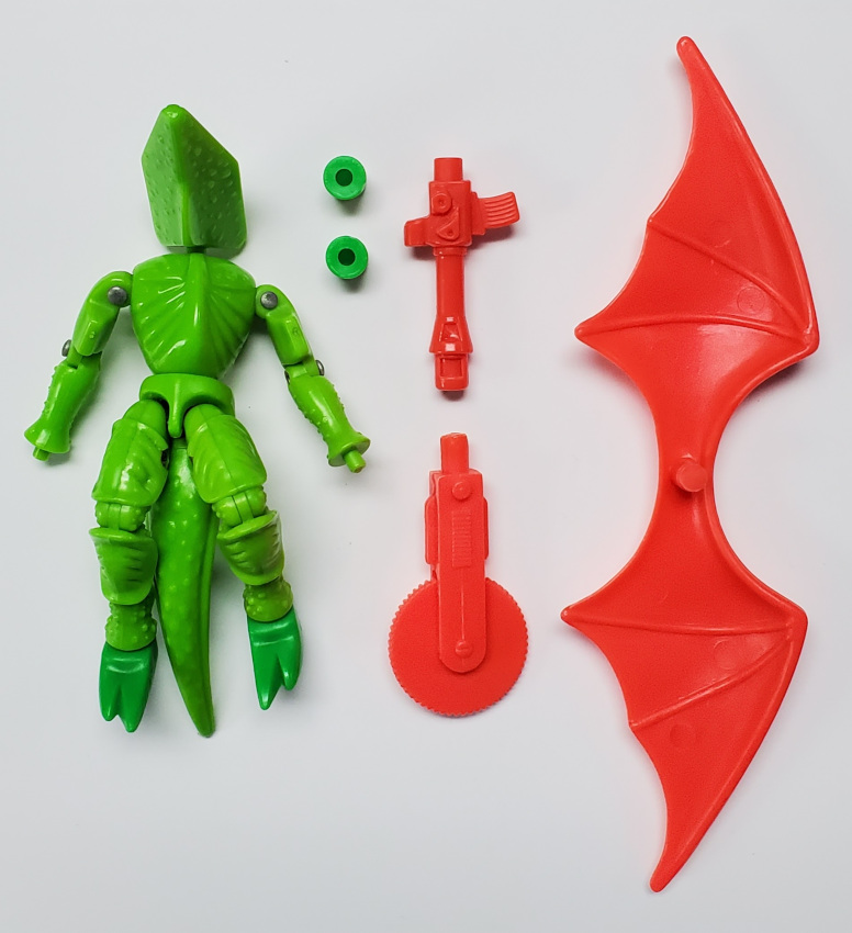 1978 Mego Micronauts Alien Antron Complete with Weapons 1