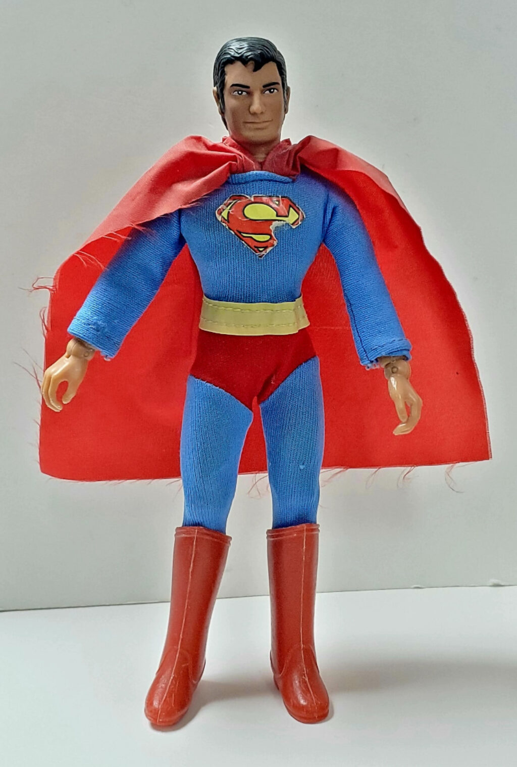 Mego World's Greatest Super-Heroes Superman 8" Action Figure with Original Cape and Boots 1