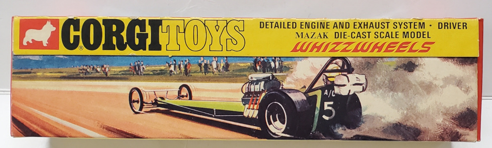 corgi-170-john-woolfe-208-dragster-in-whizzwheels-box-2 MIB 1972 Corgi #170 Die Cast John Woolfe Dragster in Whizzwheels Box 2
