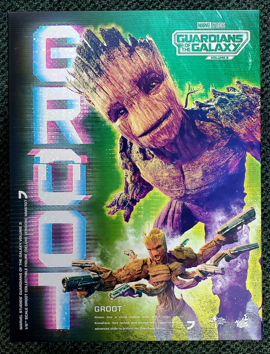 Hot Toys Marvel Guardians of the Galaxy 3 Groot Deluxe Version 1:6 Scale Figure 1