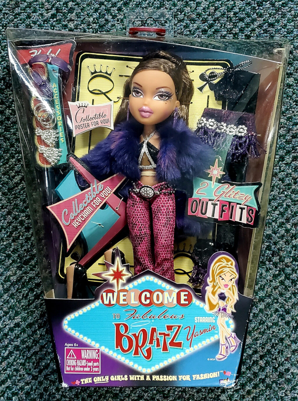 MIB 2005 MGA Bratz Dolls Welcome to Fabulous Bratz Yasmin : Factory Sealed 1