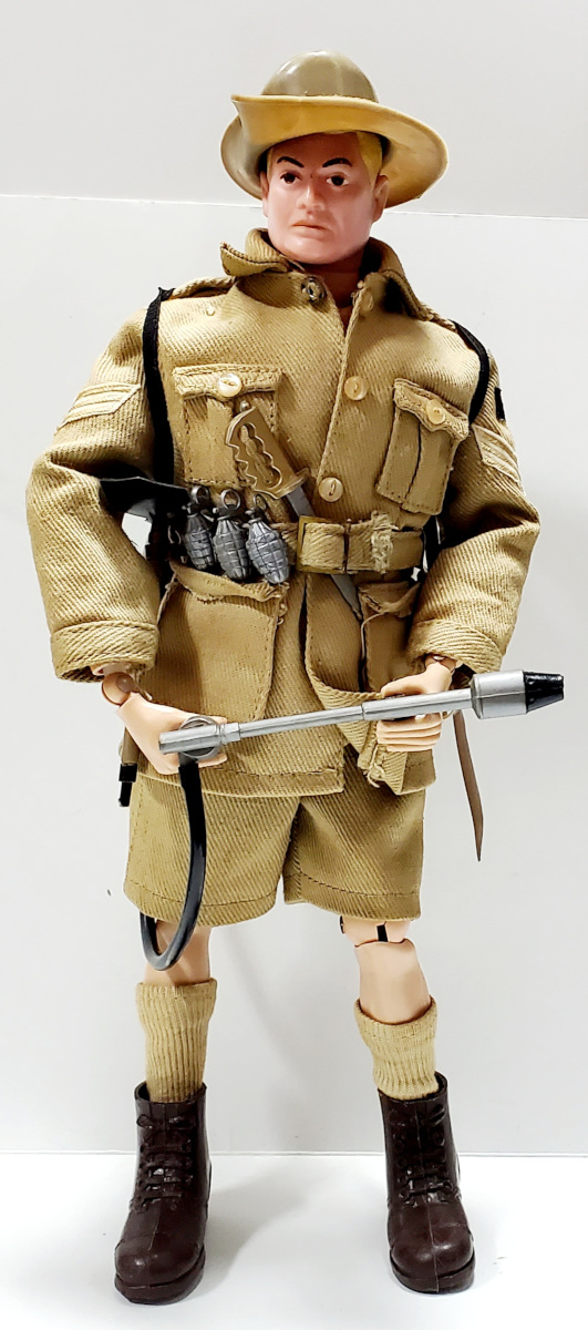 1966 Hasbro 12″ Blonde Head Australian Jungle Fighter - Complete and All Original 1