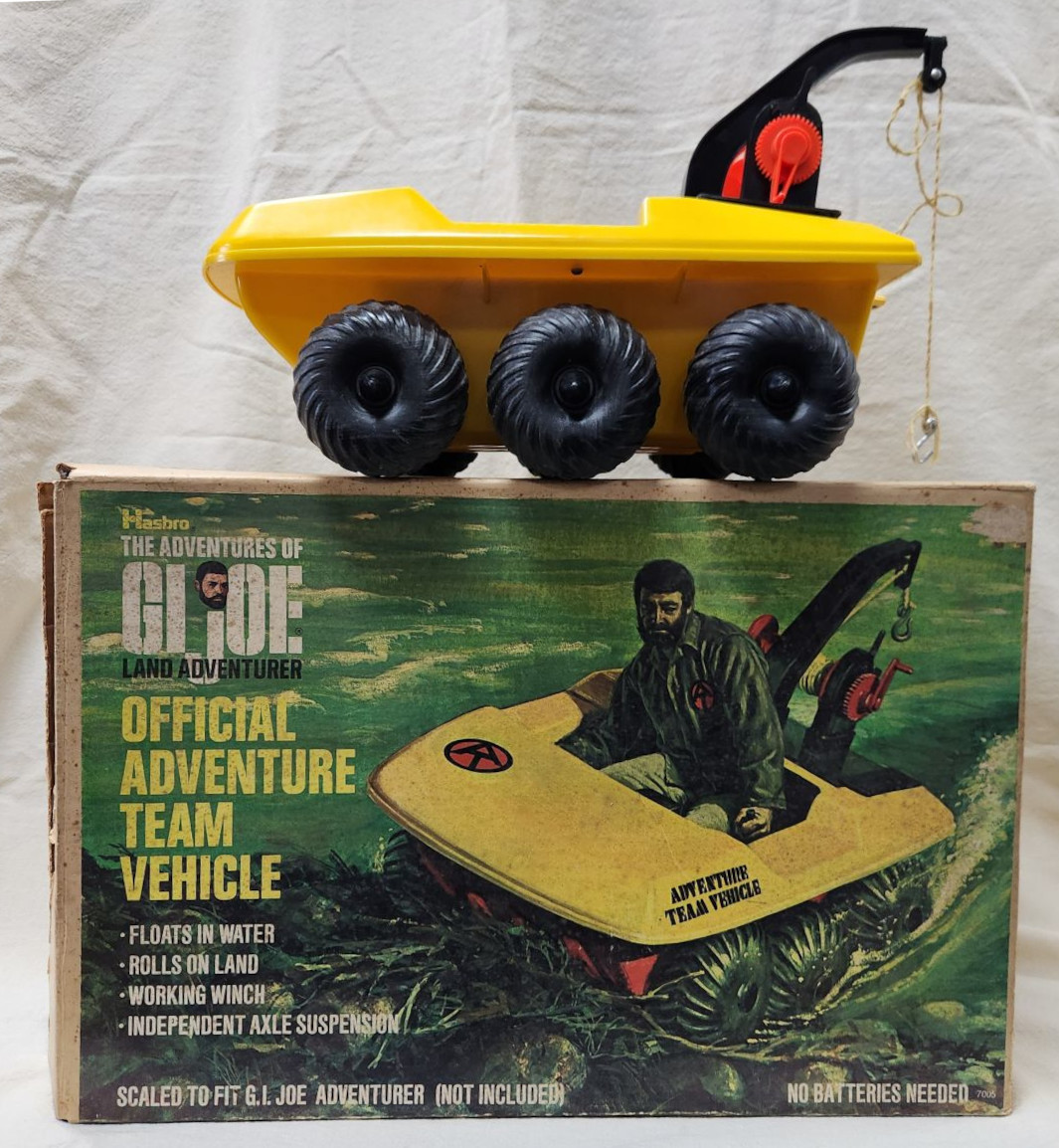 Hasbro 1970 GIJoe Official Adventure Team Vehicle in Box