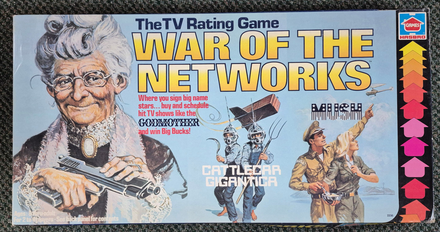 1979 War of the Network Stars Board Game by Hasbro 1