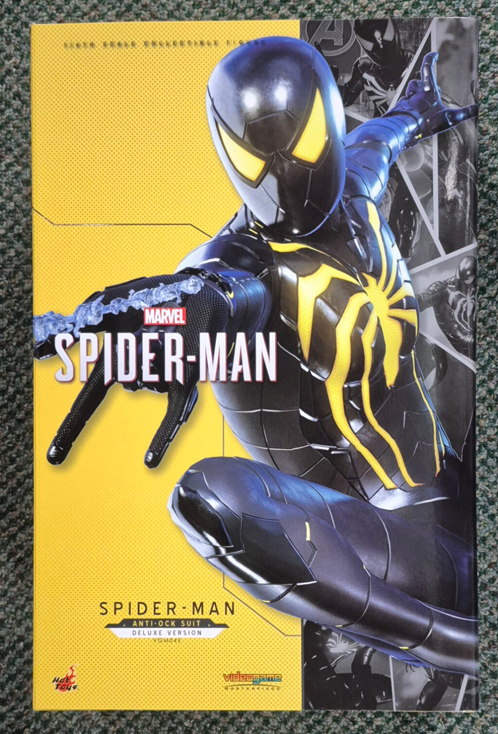 Hot Toys Spider-Man Video Game Anti-Ock Suit 1:6 Scale Figure 1