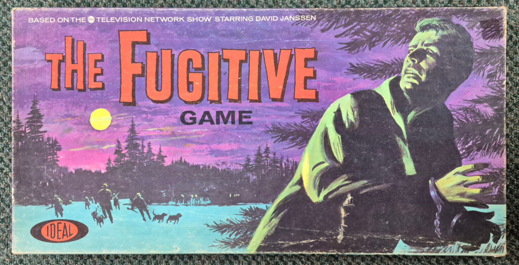 1964 The Fugitive Board Game by Ideal 1