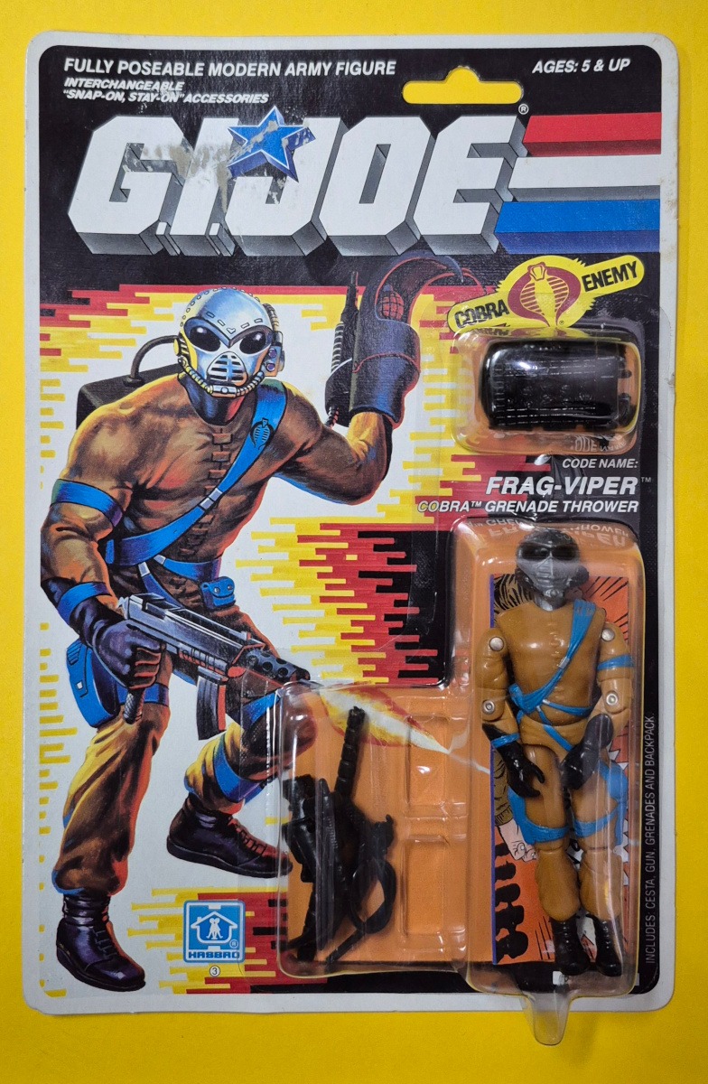 hasbro-gi-joe-arah-frag-viper-moc-1 MOC 1989 Hasbro G.I. Joe ARAH Frag-Viper Factory Sealed 1