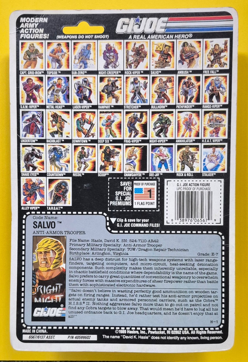 hasbro-gi-joe-arah-salvo-moc-2 MOC 1989 Hasbro G.I. Joe ARAH Salvo Factory Sealed 2
