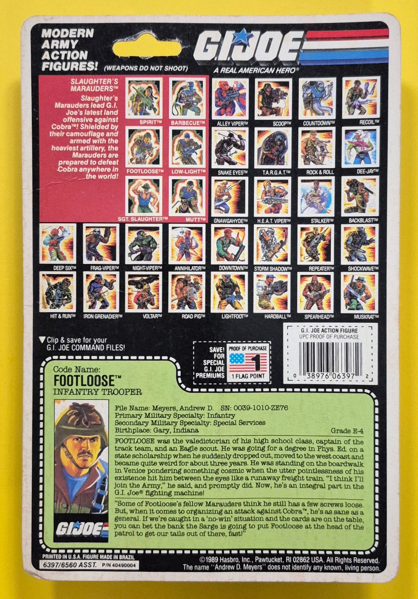 hasbro-gi-joe-arah-slaughters-marauders-footloose-moc-2 MOC 1989 Hasbro G.I. Joe ARAH Slaughter's Marauders Footloose Factory Sealed 2