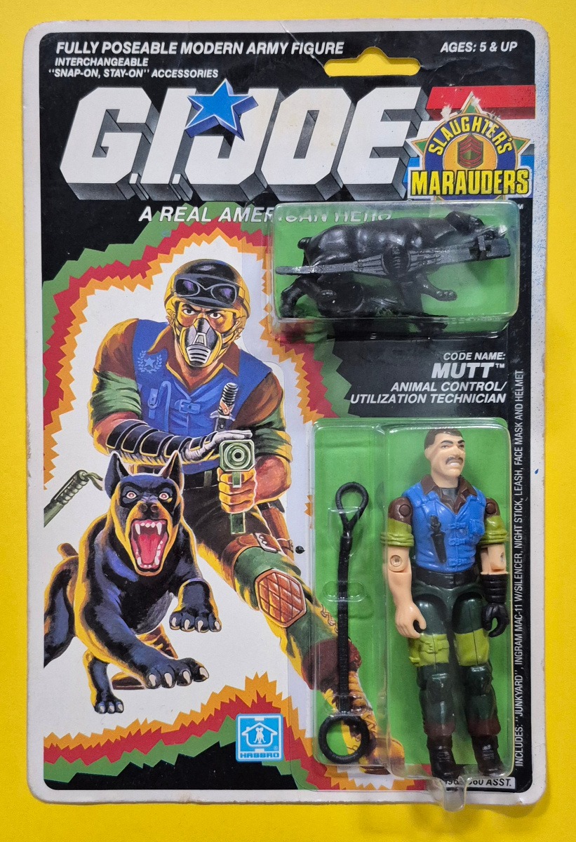 hasbro-gi-joe-arah-slaughters-marauders-mutt-moc-1 MOC 1989 Hasbro G.I. Joe ARAH Slaughter's Marauders Mutt Factory Sealed 1