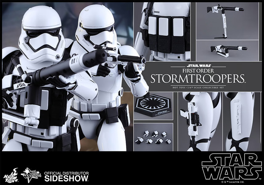 hot-toys-mms319-star-wars-the-force-awakens-first-order-stormtroopers-set-3 Hot Toys Star Wars First Order Stormtroopers 1:6 Scale Figure Set 3