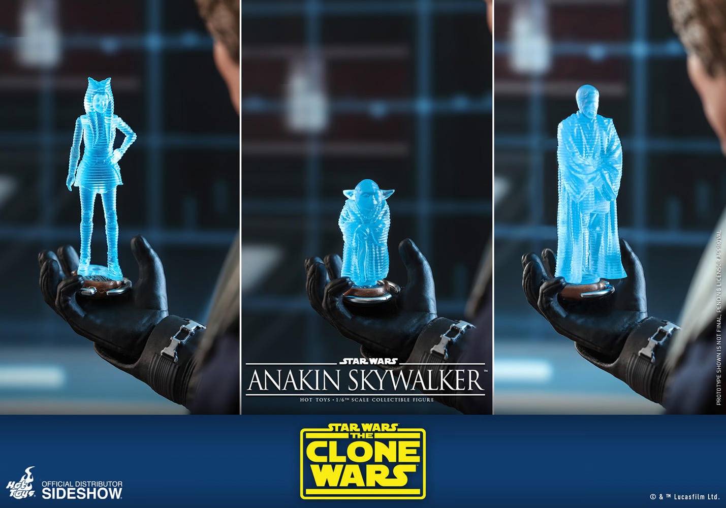 hot-toys-tms019-star-wars-the-clone-wars-anakin-skywalker-4 Hot Toys Star Wars The Clone Wars Anakin Skywalker 1:6 Scale Figure 4
