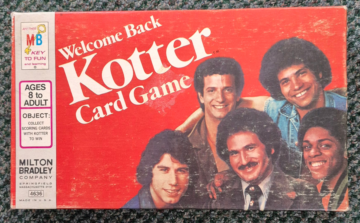 milton-bradley-welcome-back-kotter-card-game-1 1976 Welcome Back Kotter Card Game by Milton Bradley 1