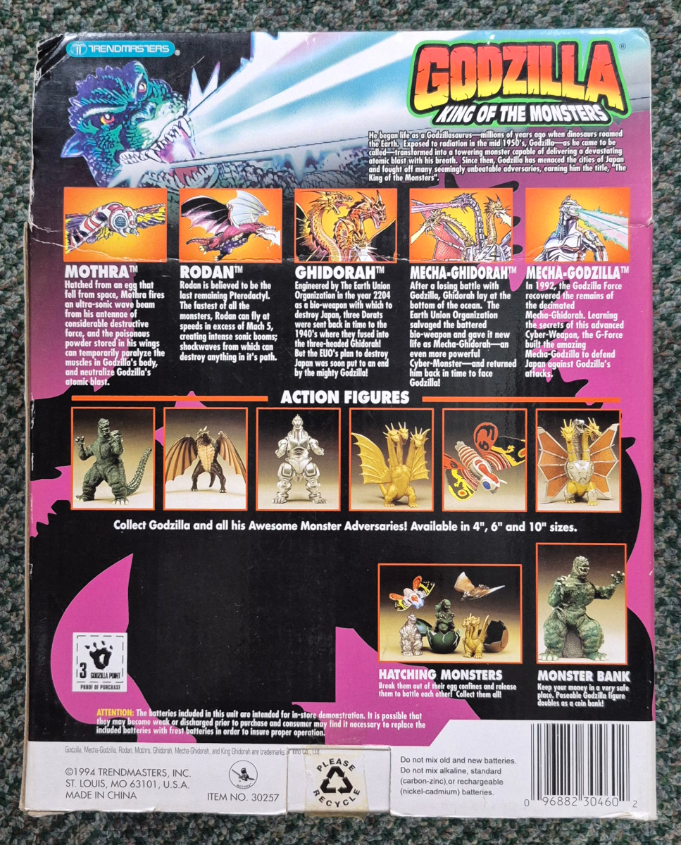 trendmasters-godzilla-mothra-action-figure-2 MIB 1994 Trendmasters Godzilla Mothra Action Figure 2