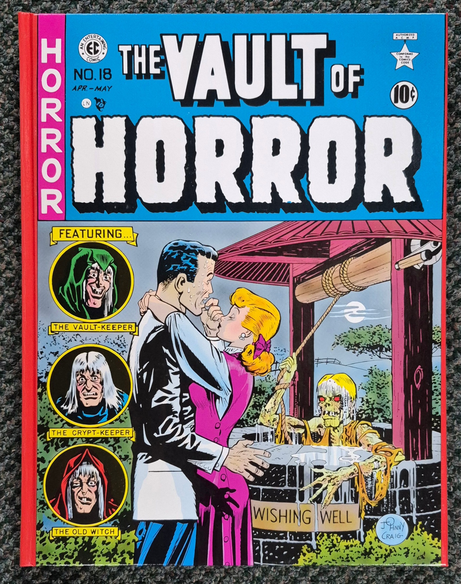 1982-gemstone-publishing-ec-vault-of-horror-5-volume-hardcover-book-set-in-slipcase-10 1982 Gemstone Publishing EC Vault of Horror 5-Volume Hardcover Book Set in Slipcase 10