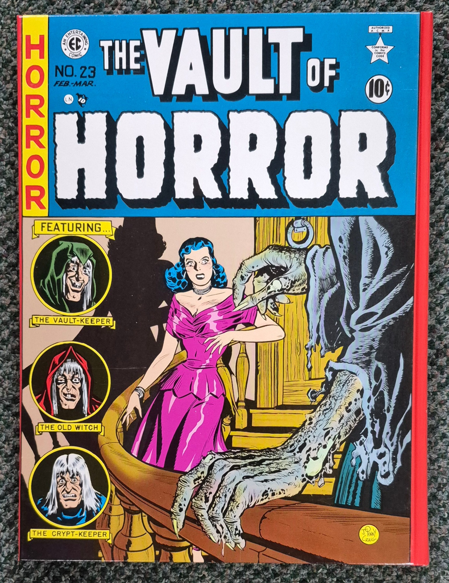 1982-gemstone-publishing-ec-vault-of-horror-5-volume-hardcover-book-set-in-slipcase-11 1982 Gemstone Publishing EC Vault of Horror 5-Volume Hardcover Book Set in Slipcase 11