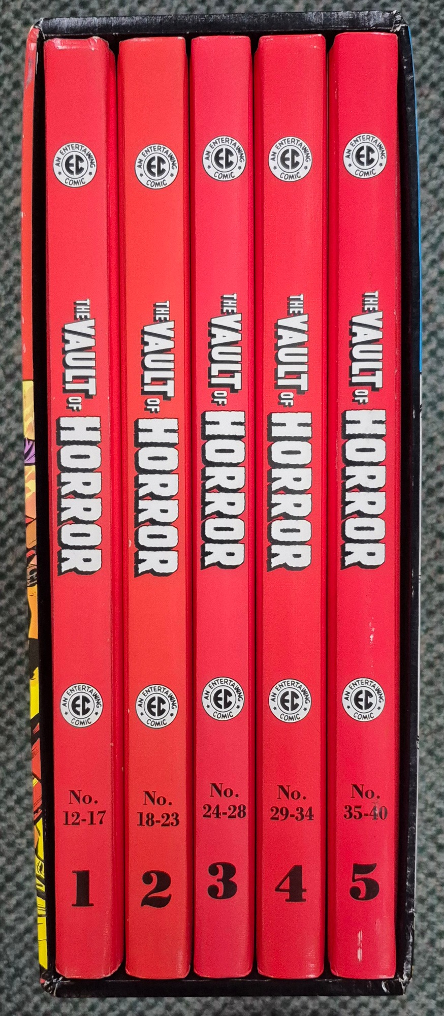 1982-gemstone-publishing-ec-vault-of-horror-5-volume-hardcover-book-set-in-slipcase-4 1982 Gemstone Publishing EC Vault of Horror 5-Volume Hardcover Book Set in Slipcase 4