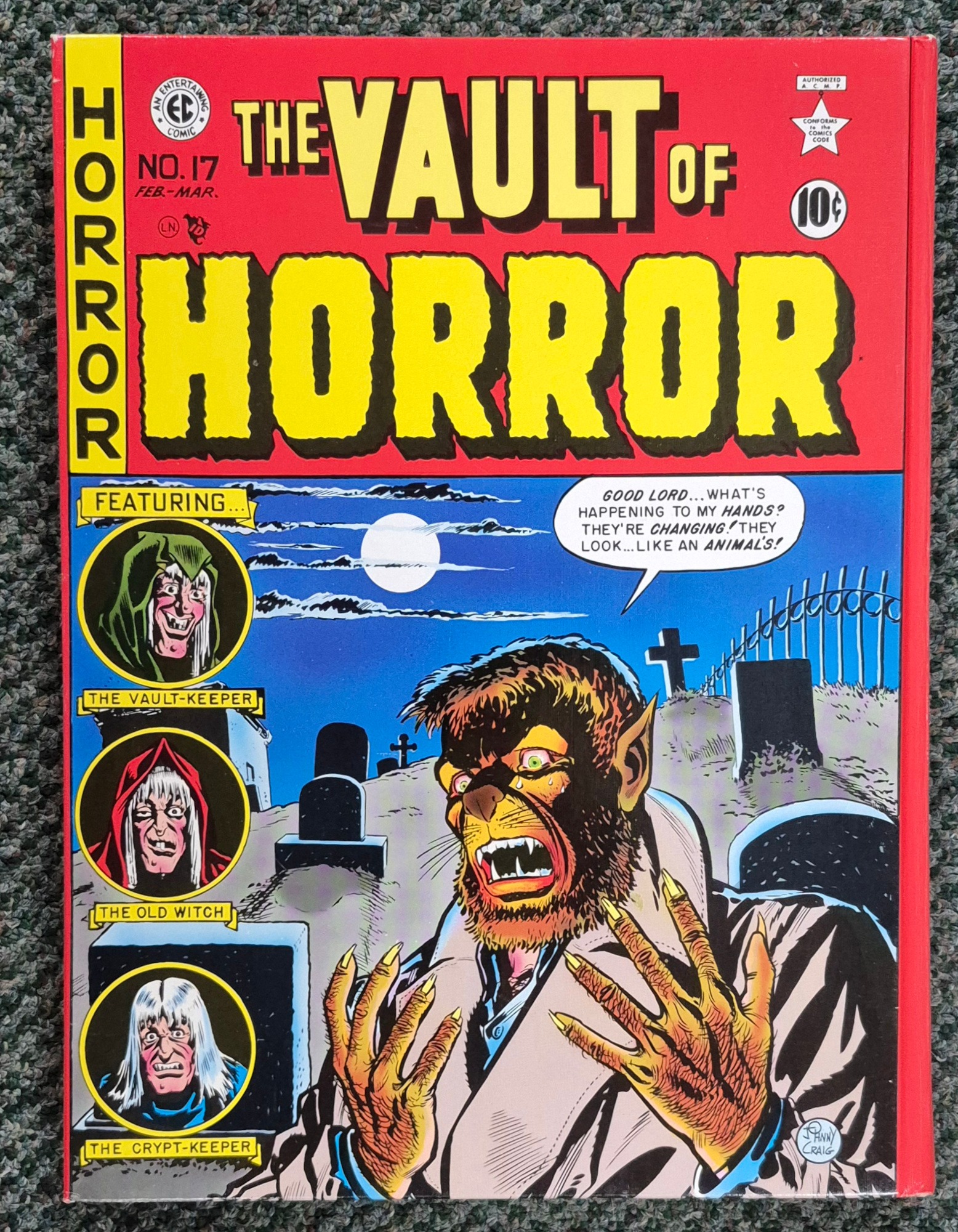 1982-gemstone-publishing-ec-vault-of-horror-5-volume-hardcover-book-set-in-slipcase-9 1982 Gemstone Publishing EC Vault of Horror 5-Volume Hardcover Book Set in Slipcase 9