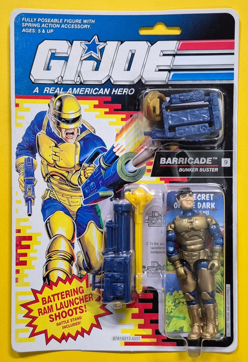 hasbro-gi-joe-arah-barricade-1 MOC 1991 Hasbro G.I. Joe ARAH Barricade Factory Sealed 1