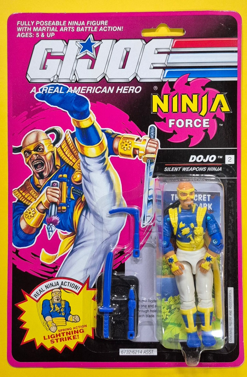 hasbro-gi-joe-arah-ninja-force-dojo-1 MOC 1991 Hasbro G.I. Joe ARAH Ninja Force Dojo Factory Sealed 1