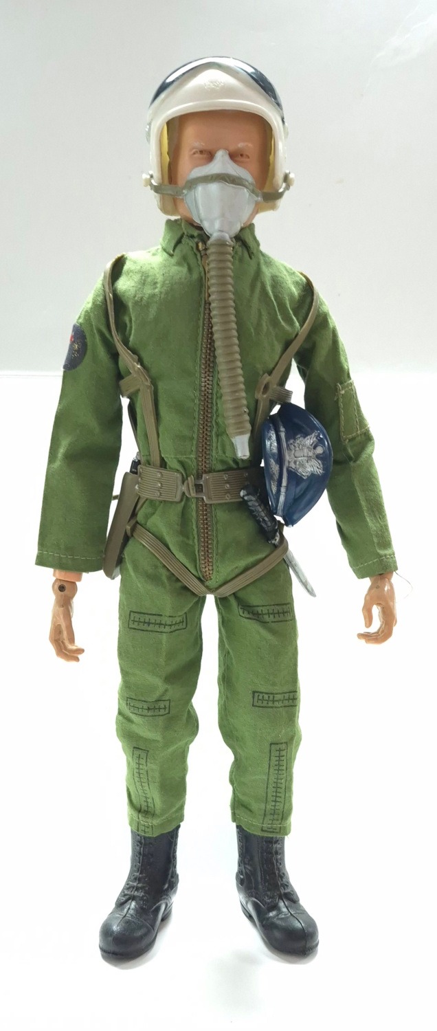 1966 Ideal 12″ Captain Action as Colonel Steve Canyon with Complete Outfit 1