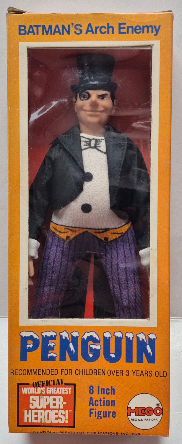 mib-mego-worlds-greatest-super-heroes-penguin-1 MIB Mego World's Greatest Super-Heroes Penguin 8" Action Figure - All Original in Box 1