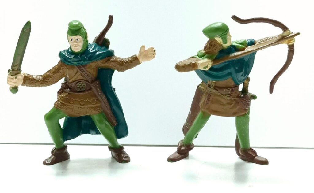 1983 LJN Advanced Dungeons & Dragons Elves of the Woodland PVC Figure Set 1