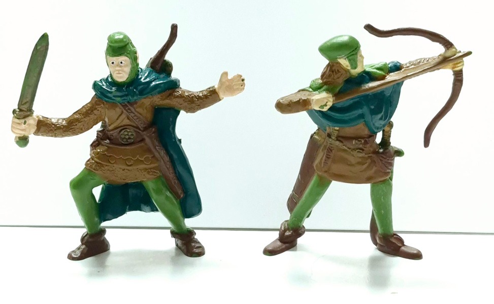 1983 LJN Advanced Dungeons & Dragons Elves of the Woodland PVC Figure Set 1