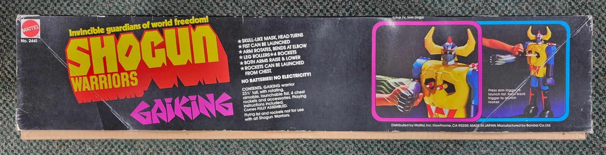 mib-1978-mattel-shogun-warriors-gaiking-4 1978 Mattel Shogun Warriors Gaiking 24" Figure - Complete in Box 4