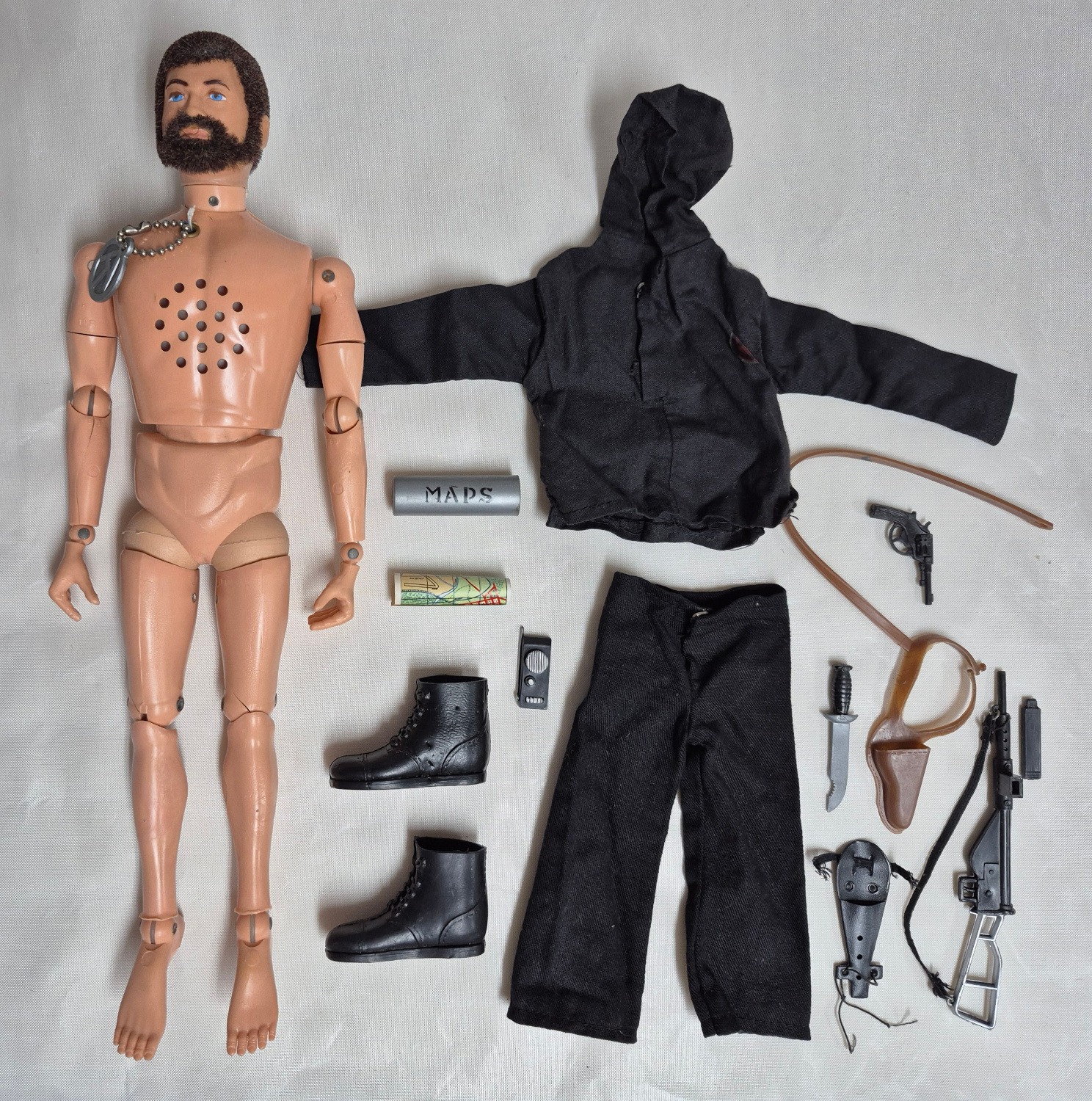 hasbro-gi-joe-talking-adventure-team-commander-with-infiltrator-action-pack-2 1974 Hasbro G.I. Joe Talking Adventure Team Commander with Infiltrator Equipment Pack 2