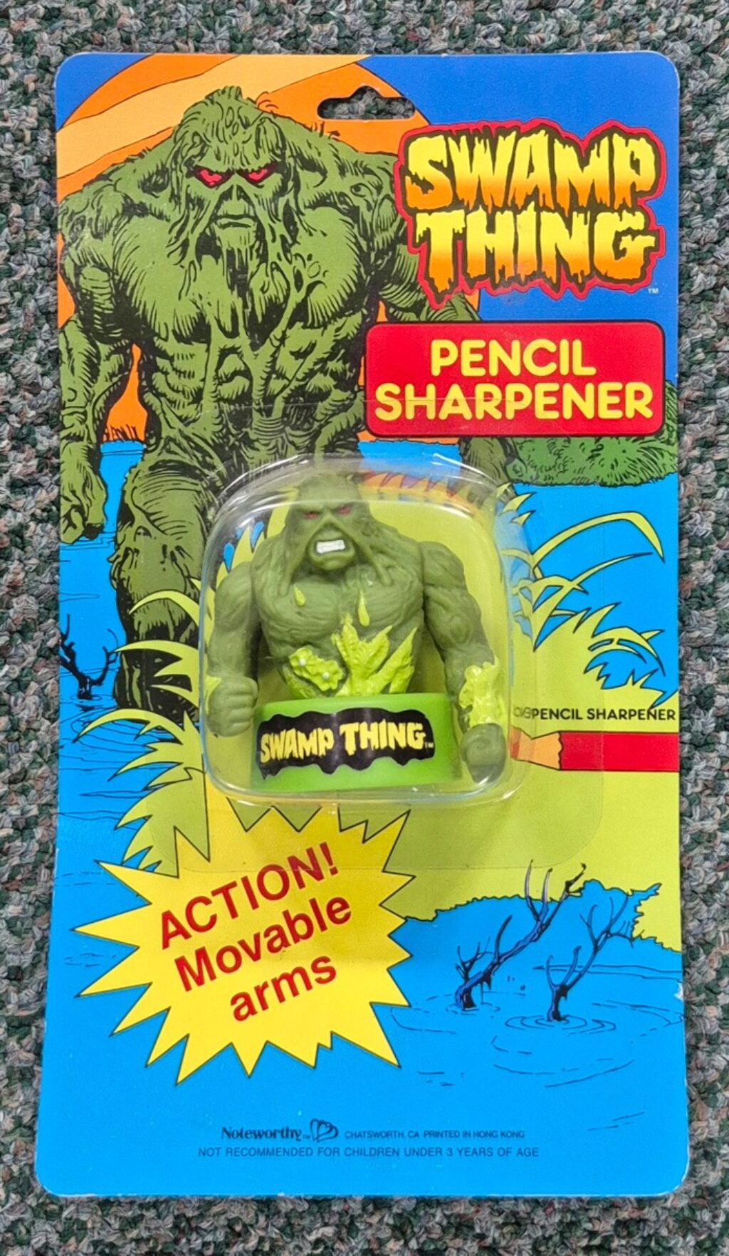 MOC Swamp Thing Pencil Sharpener (version 2) : Factory Sealed 1