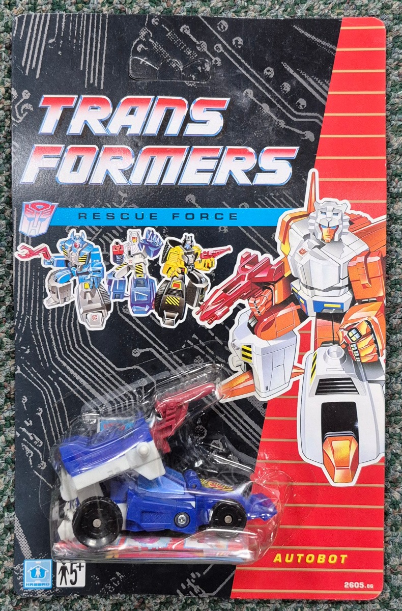 hasbro-uk-g1-transformers-rescue-force-baja-buggy-moc-1 MOC Hasbro UK G1 Transformers Rescue Force Baja Buggy : Factory Sealed 1